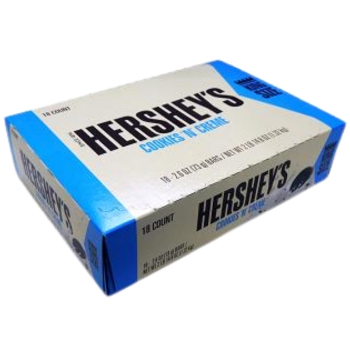 HERSHEY KING SIZE COOKIES N CREME 2.6OZ