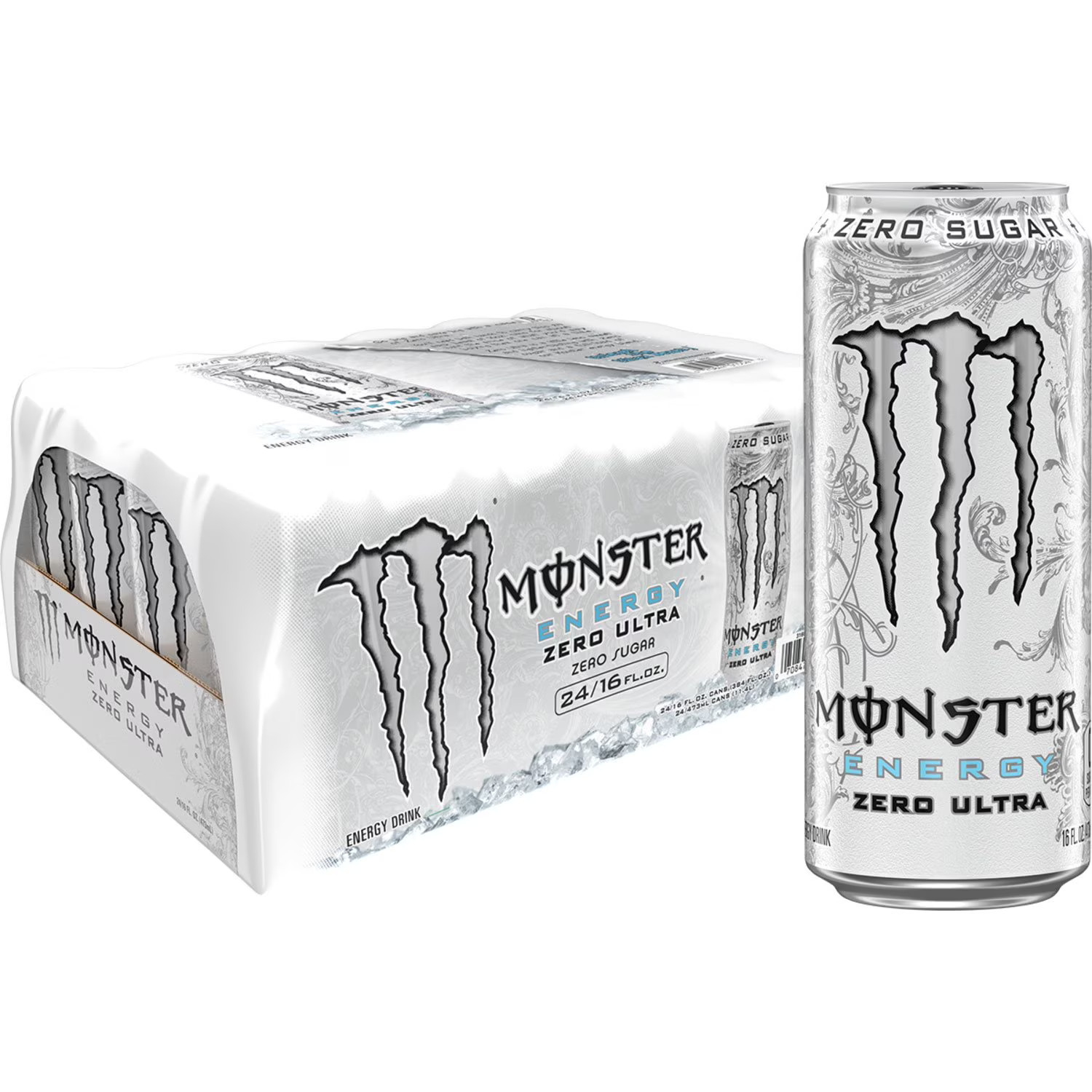 MONSTER ENERGY ZERO ULTRA 16 FL OZ 24PK