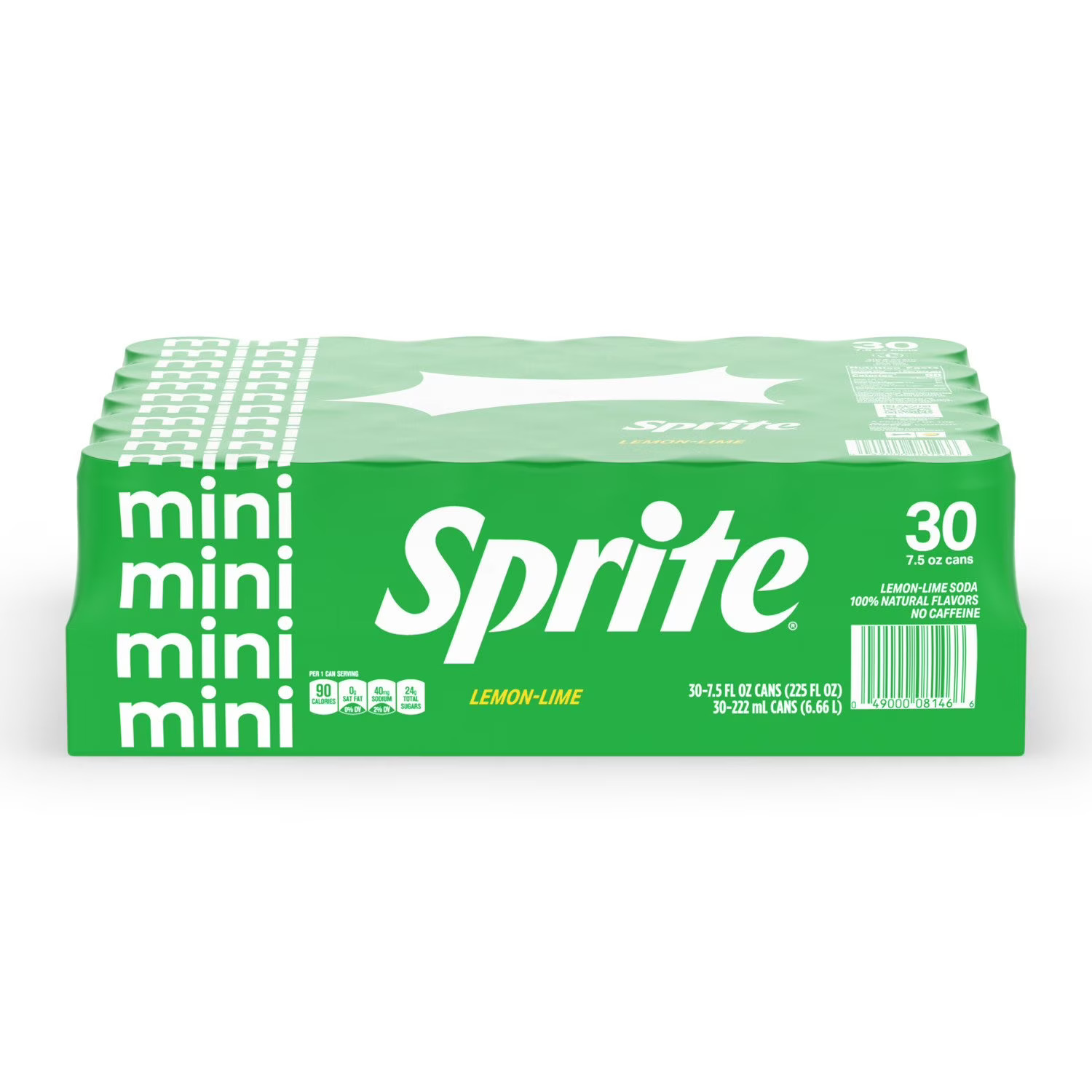 SPRITE MINI CANS 7.5 FL OZ 30PK