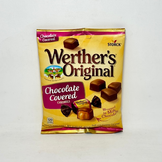 WERTHER'S ORIGINAL CHOCOLATE COVERED CARAMELS