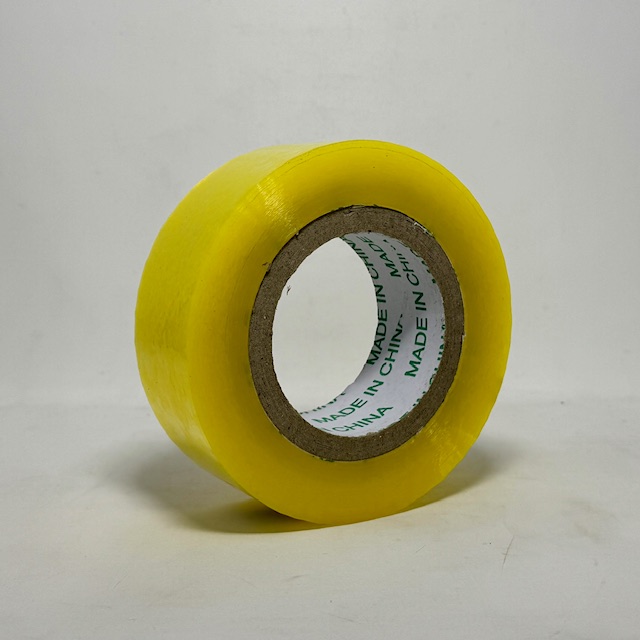 YELLOW TRANSPARENT TAPE 5 CM X 18.5 M